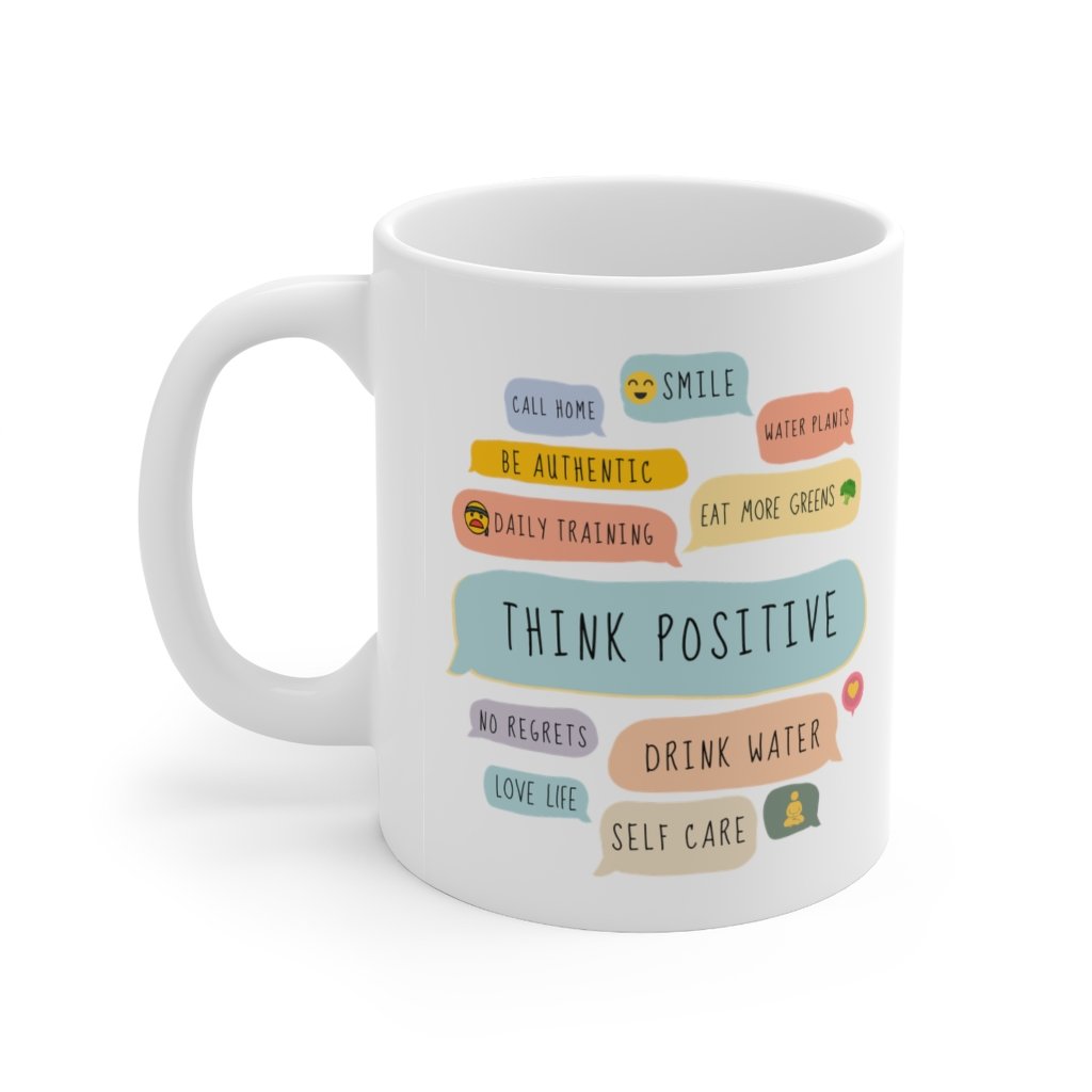 Monarchs- Think Positive Messages Mug