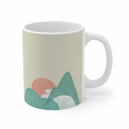 Monarchs- Abstract Landscape  Mug