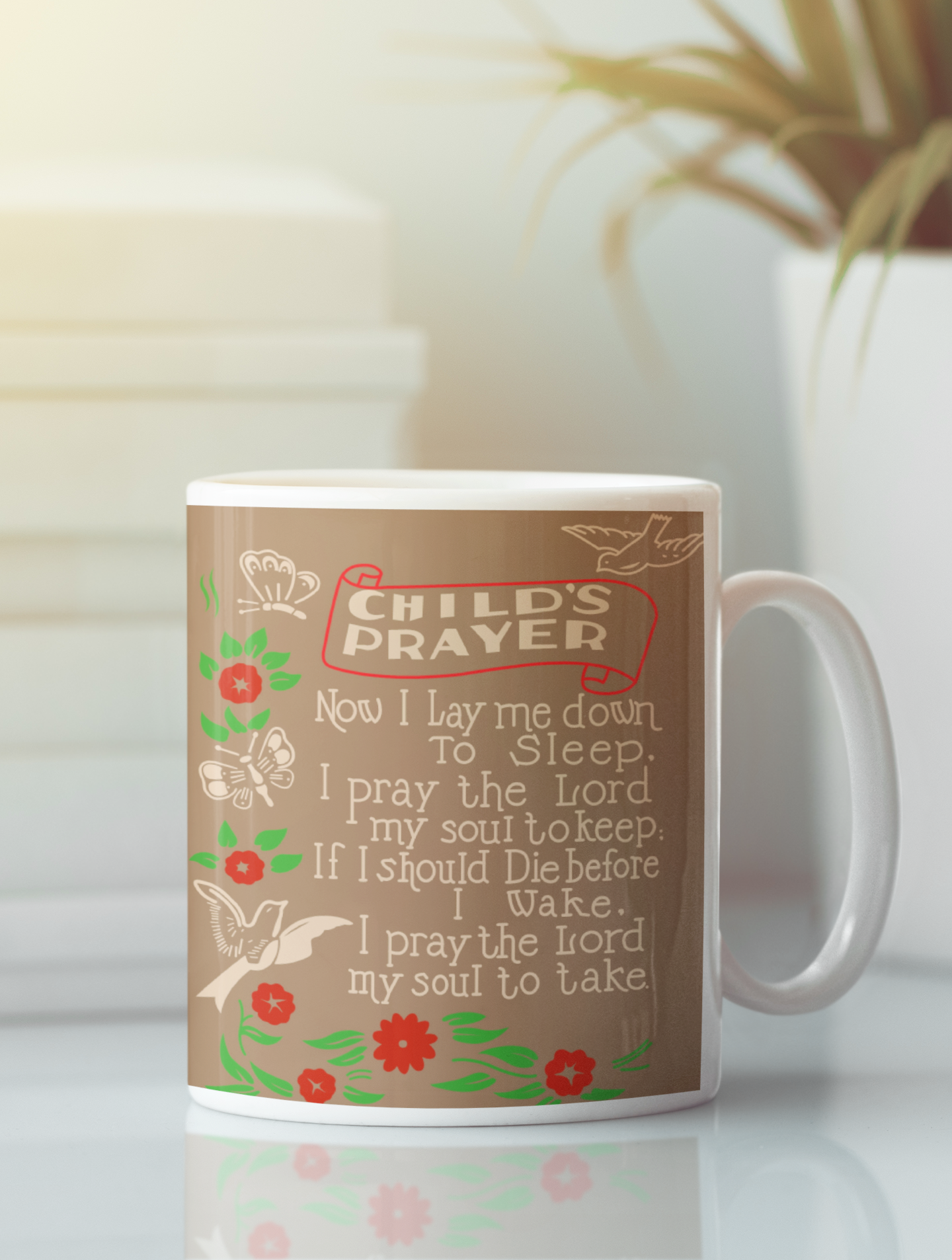 Child's Prayer Pop Art Coffee Mug