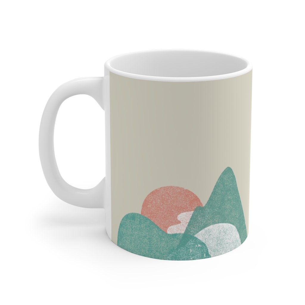 Monarchs- Abstract Landscape  Mug