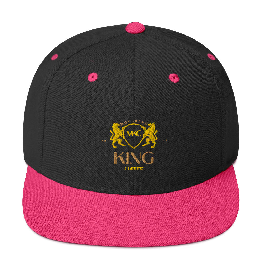 Monarchs King Coffee Snapback Hat