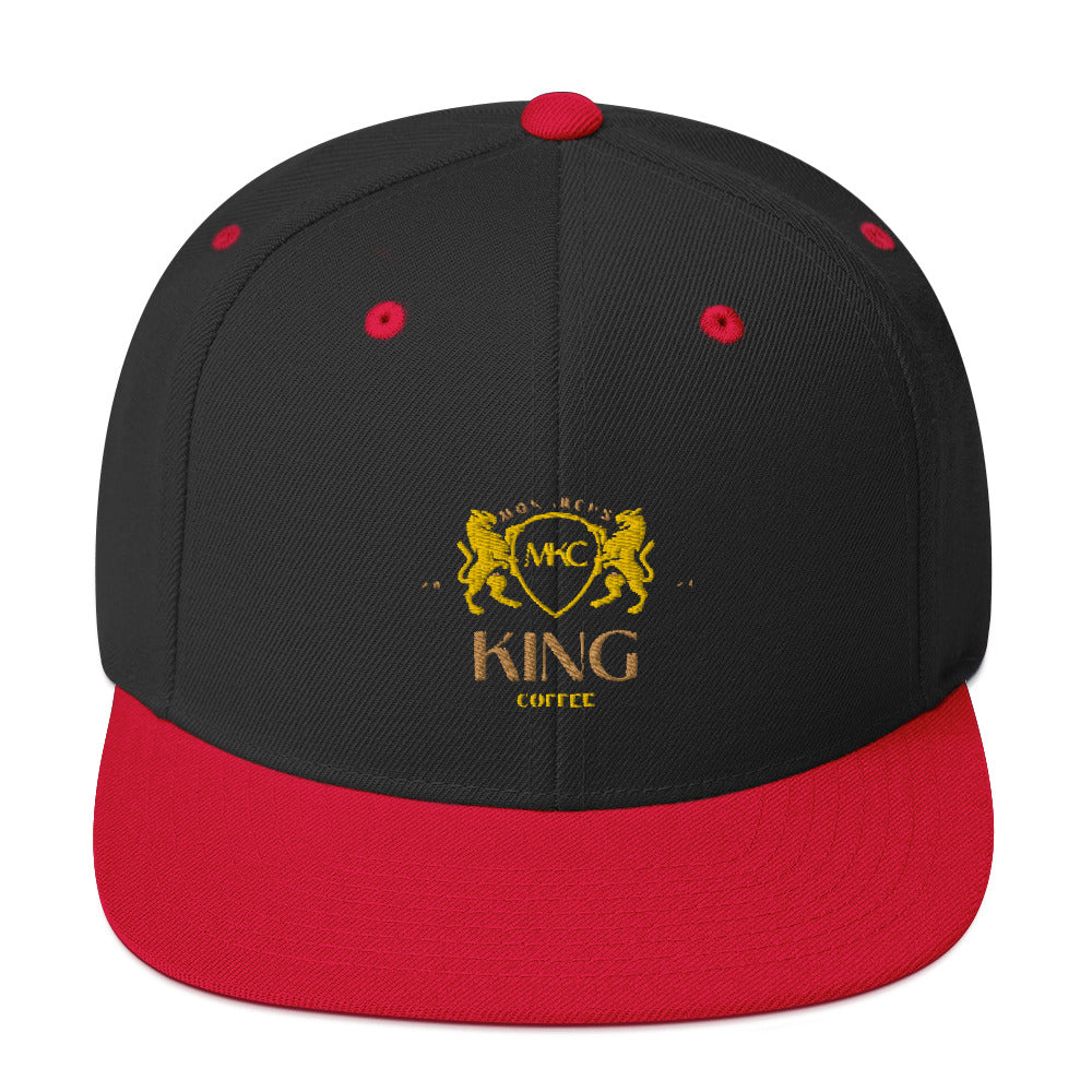 Monarchs King Coffee Snapback Hat