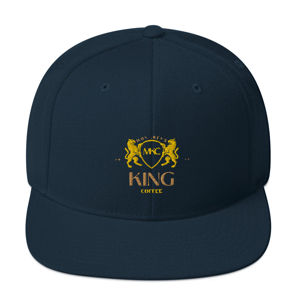 Monarchs King Coffee Snapback Hat