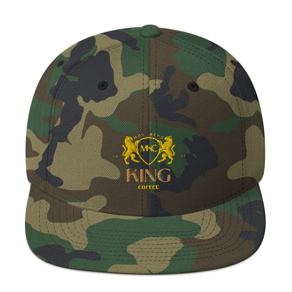 Monarchs King Coffee Snapback Hat