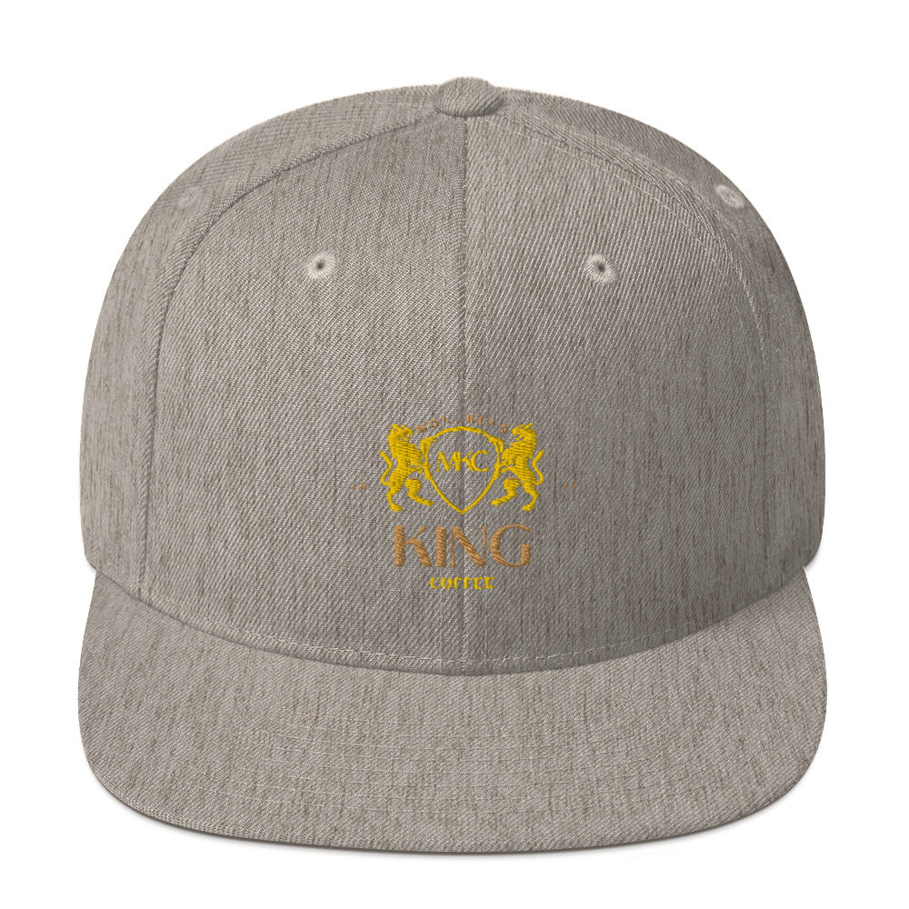 Monarchs King Coffee Snapback Hat