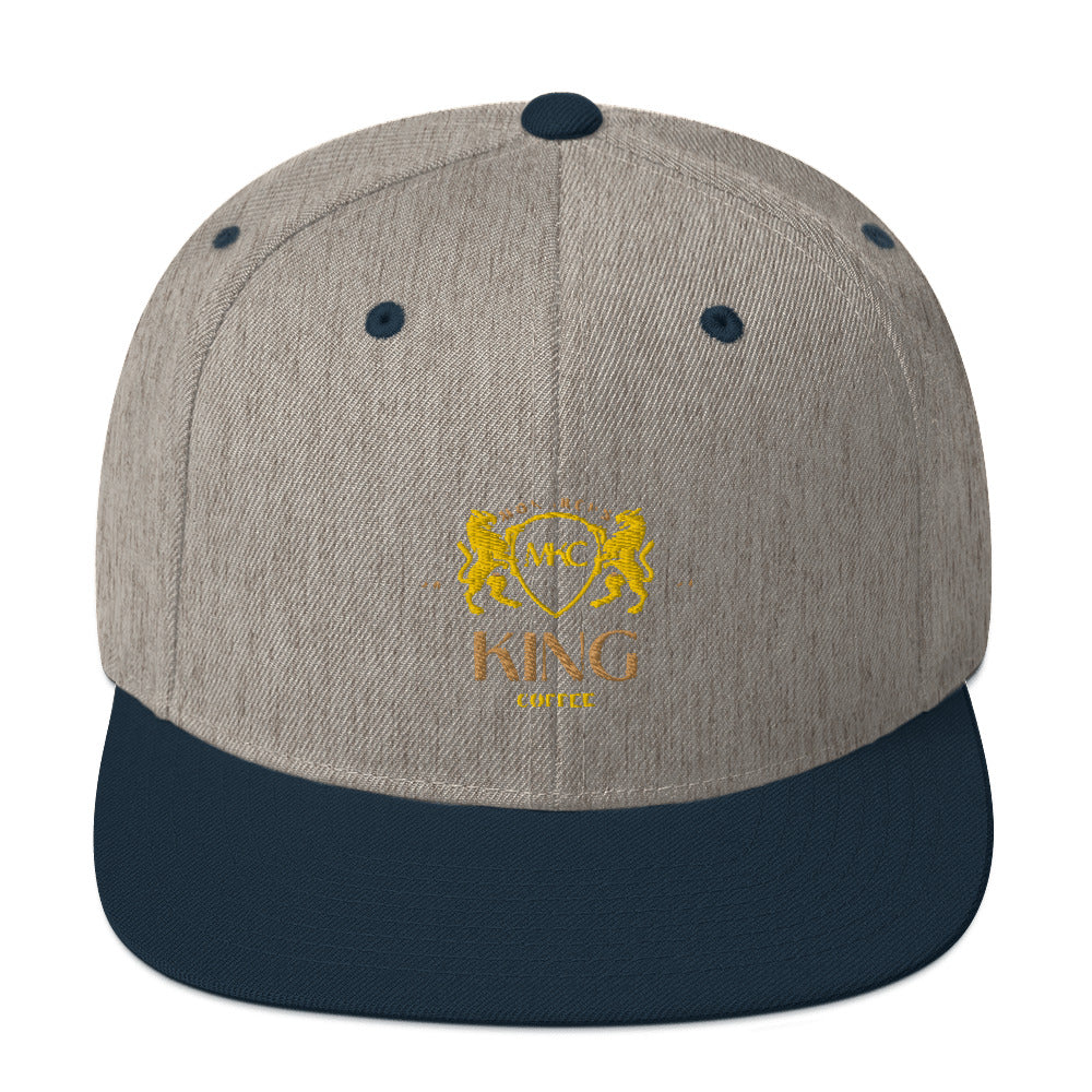 Monarchs King Coffee Snapback Hat