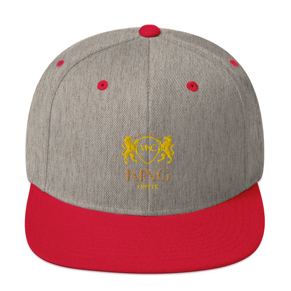 Monarchs King Coffee Snapback Hat