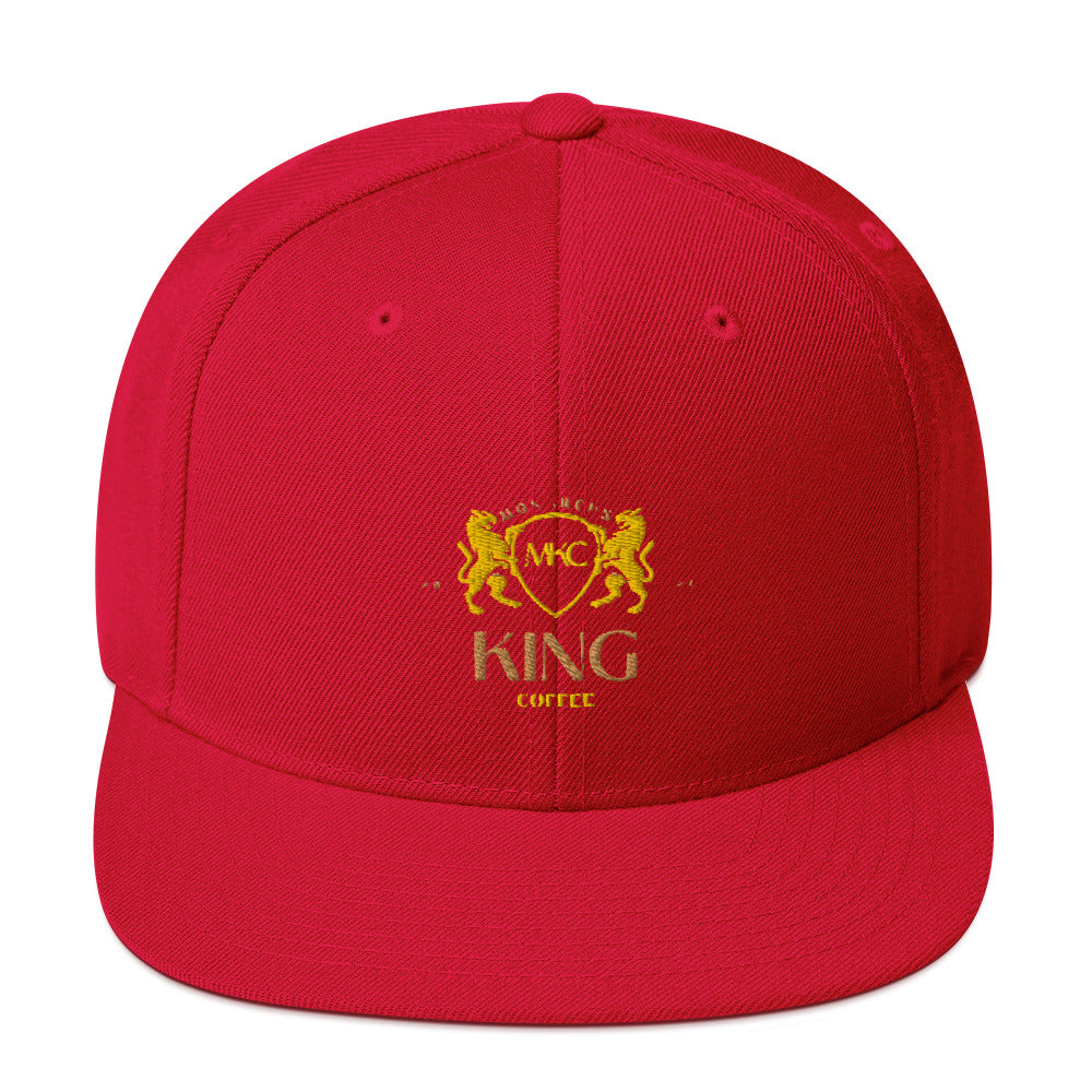 Monarchs King Coffee Snapback Hat