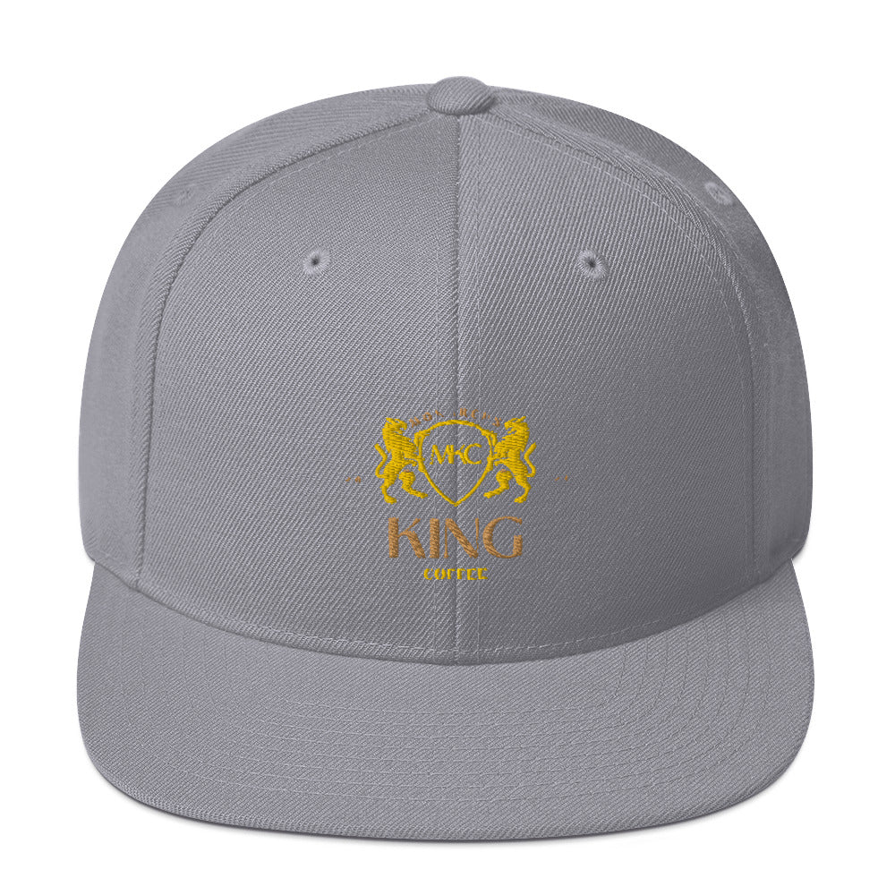 Monarchs King Coffee Snapback Hat