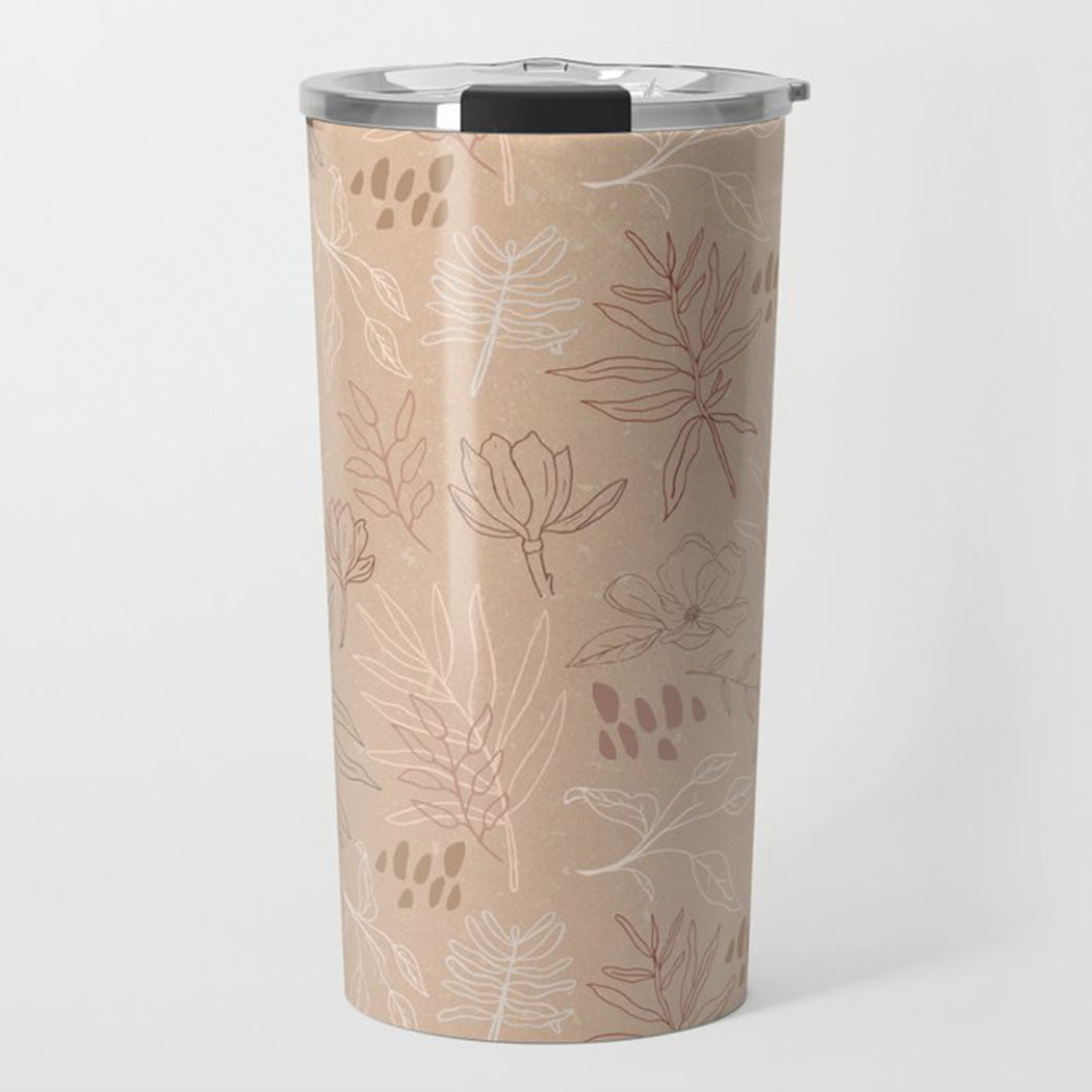 Monarchs-  Desert Leaf Travel Mug