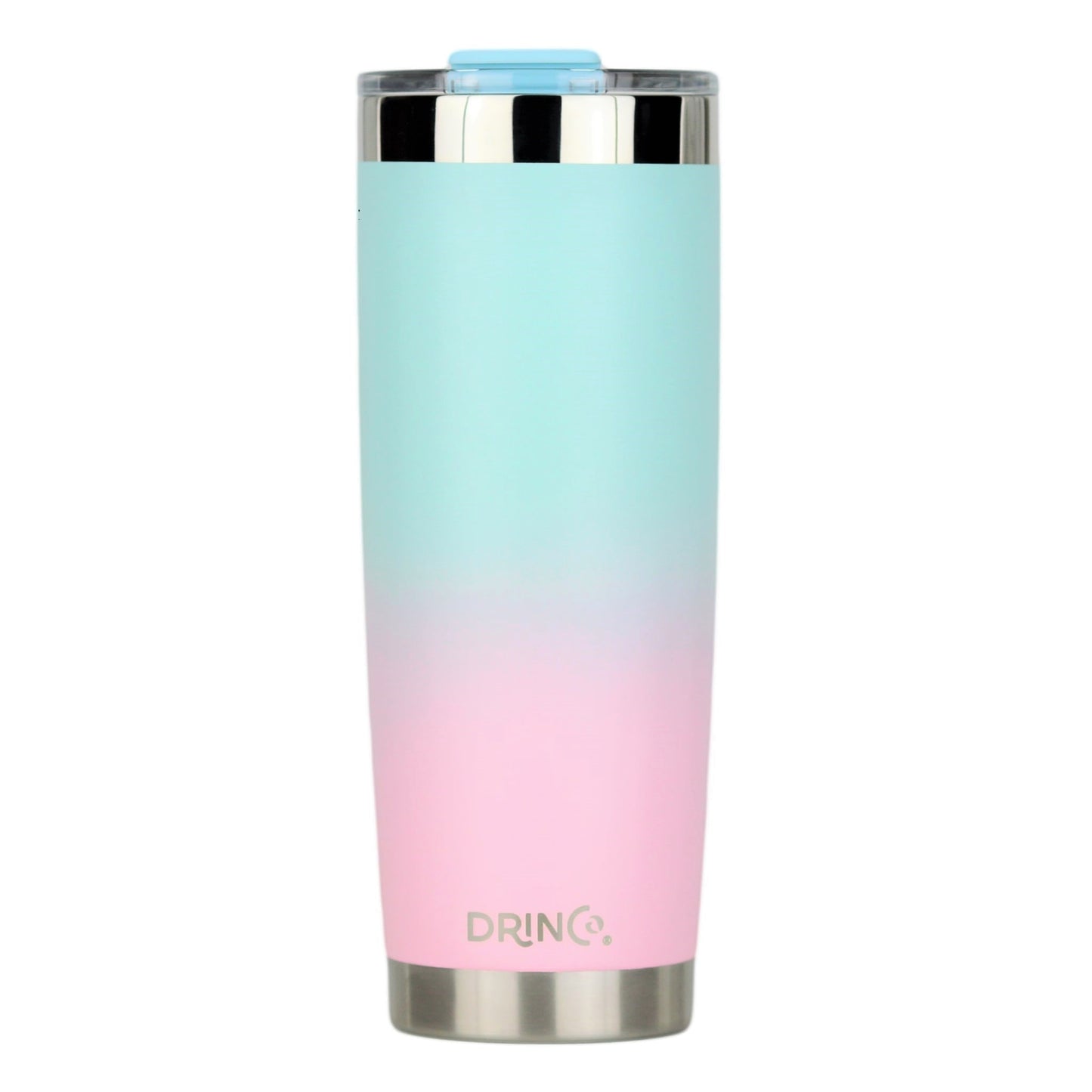 DRINCO® 20oz Insulated Tumbler Spill Proof Lid 2 Straws (Macaron)