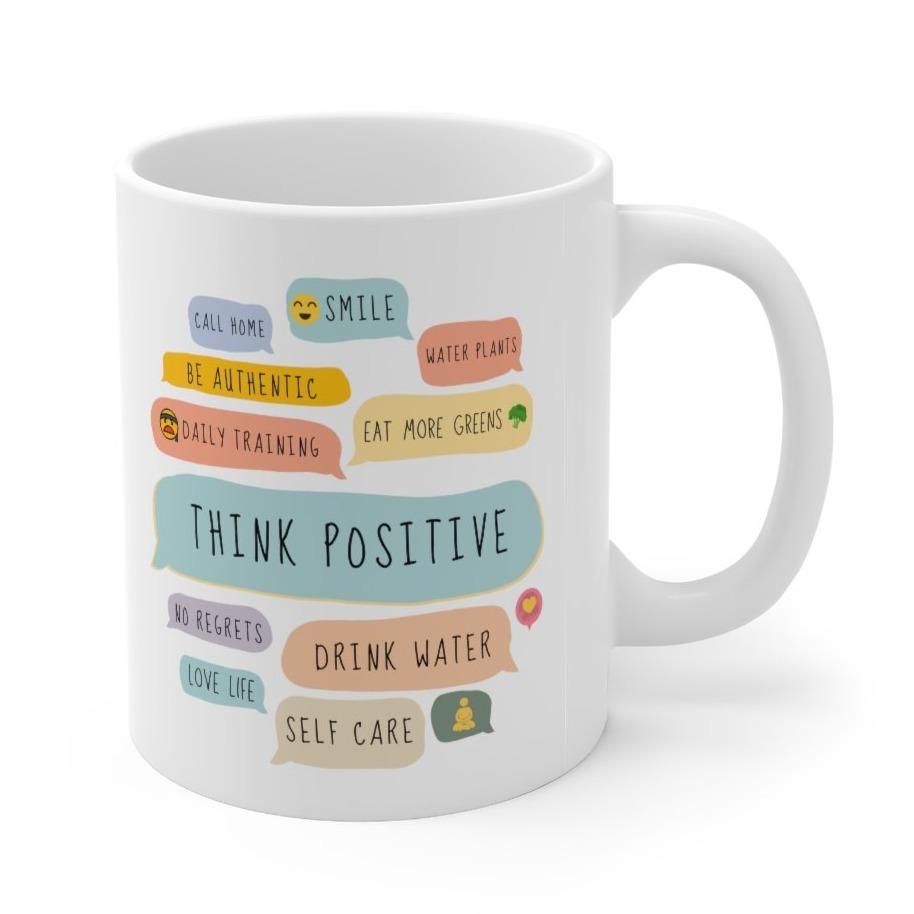 Monarchs- Think Positive Messages Mug