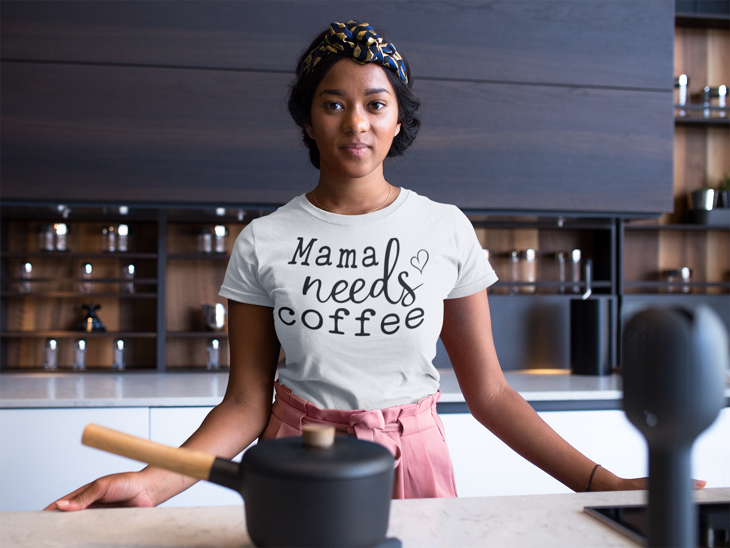 Mama Needs Coffee  T-Shirt