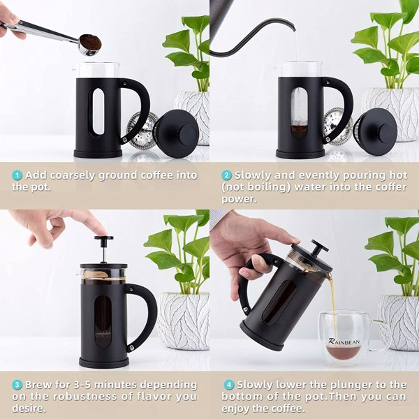 Mini French Press Coffee Maker