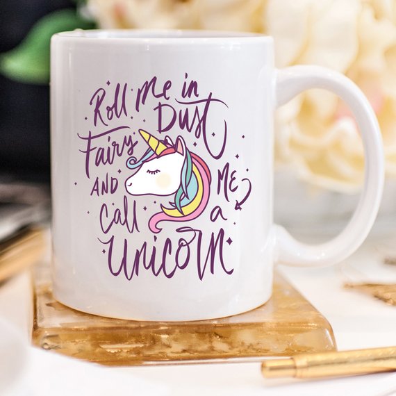 Royal Unicorn Coffee Cup