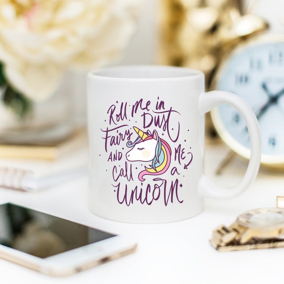 Royal Unicorn Coffee Cup