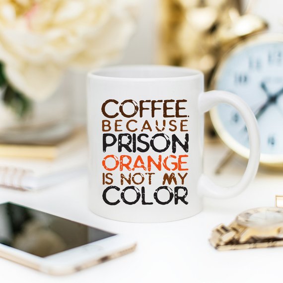 Monarchs- Coffee. Because Prison Orange Is Not My Color