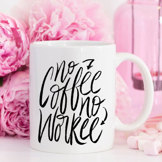 Monarchs- No Coffee No Workee Mug