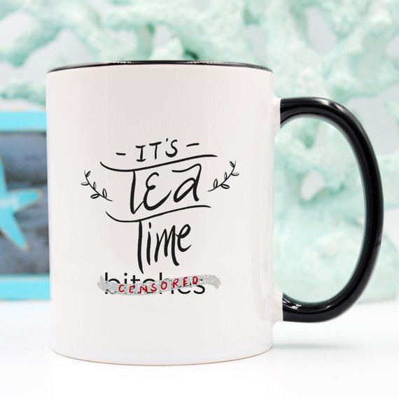 Monarchs- It's Tea Time Bitches Mug