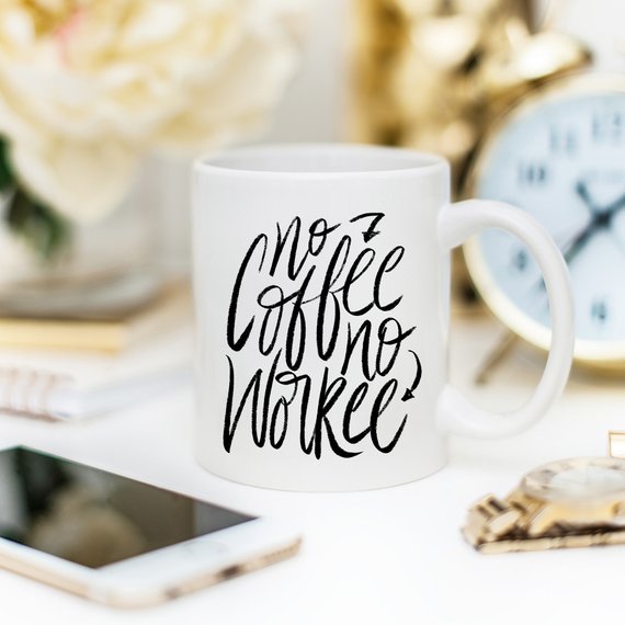 Monarchs- No Coffee No Workee Mug