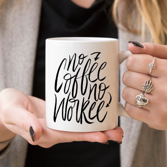 Monarchs- No Coffee No Workee Mug