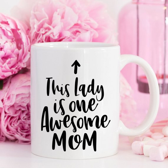 Monarchs-This Lady Is One Awesome Mom Mug